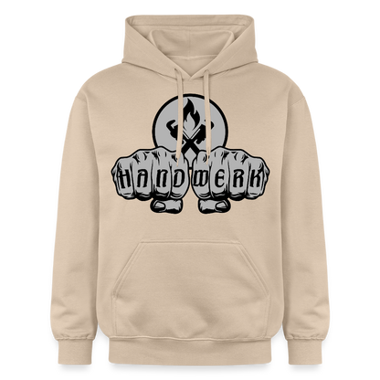 Gildan Unisex Softstyle® "Heizungsbauer" Sand Gildan Unisex Softstyle® Midweight Hoodie
