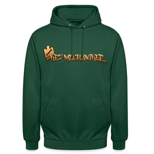Unisex Hoodie "KFZ-Mechaniker" Flaschengrün Unisex Hoodie