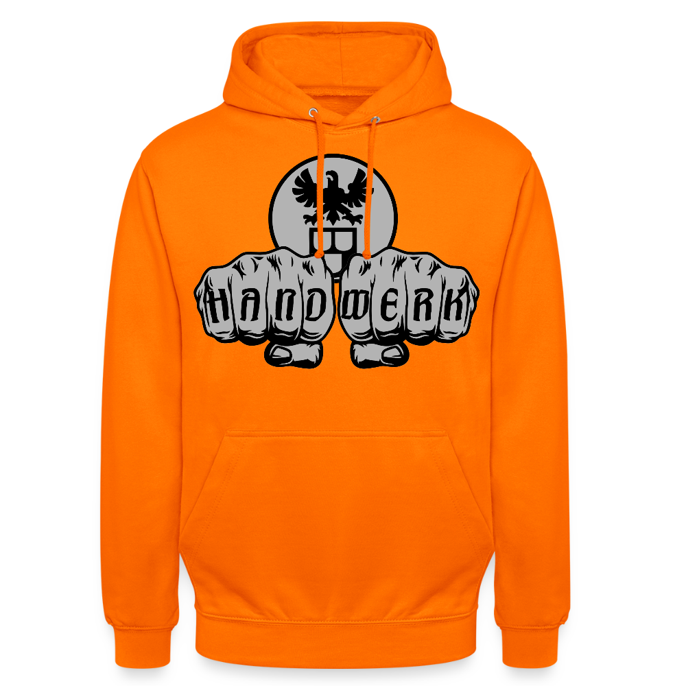 Unisex Hoodie "Maler" Orange Unisex Hoodie