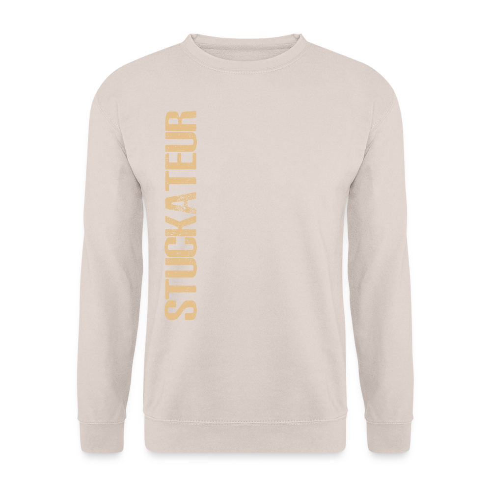 Unisex Pullover "Stuckateur" Sand Unisex Pullover