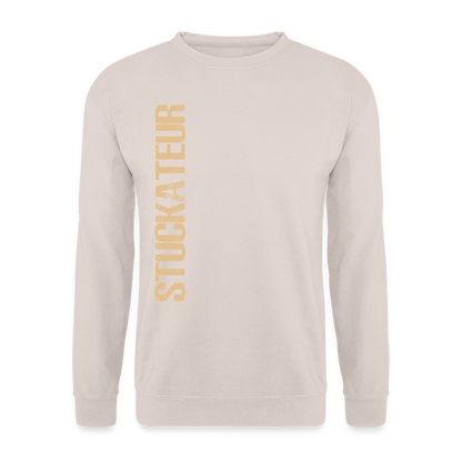 Unisex Pullover "Stuckateur" Sand Unisex Pullover