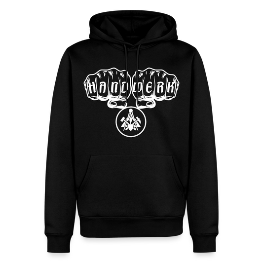 Männer Premium Hoodie "Maurer" Schwarz Männer Premium Hoodie
