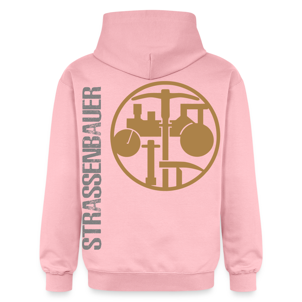 Gildan Unisex Softstyle® "Strassenbauer" Hellrosa Gildan Unisex Softstyle® Midweight Hoodie