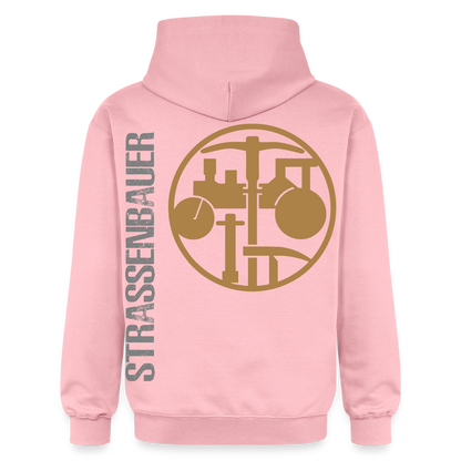 Gildan Unisex Softstyle® "Strassenbauer" Hellrosa Gildan Unisex Softstyle® Midweight Hoodie