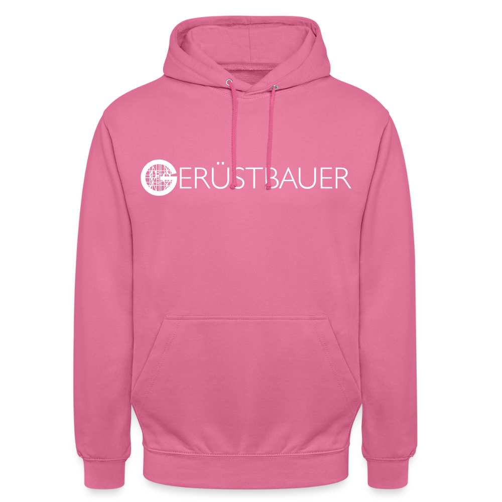 Unisex Hoodie "Gerüstbauer" Pink Unisex Hoodie
