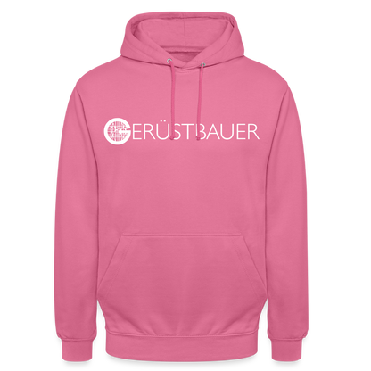 Unisex Hoodie "Gerüstbauer" Pink Unisex Hoodie