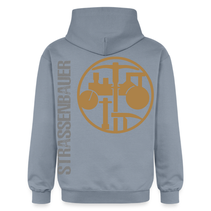Gildan Unisex Softstyle® "Strassenbauer" Blau Gildan Unisex Softstyle® Midweight Hoodie