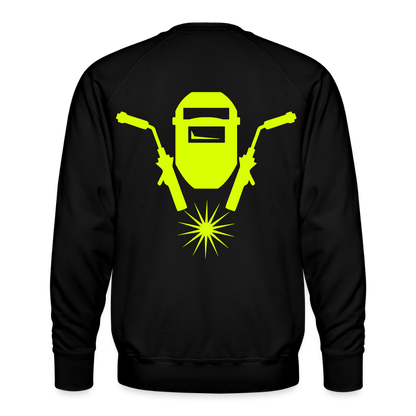 Unisex Premium Pullover "Metallbauer" neongelb Männer Premium Pullover