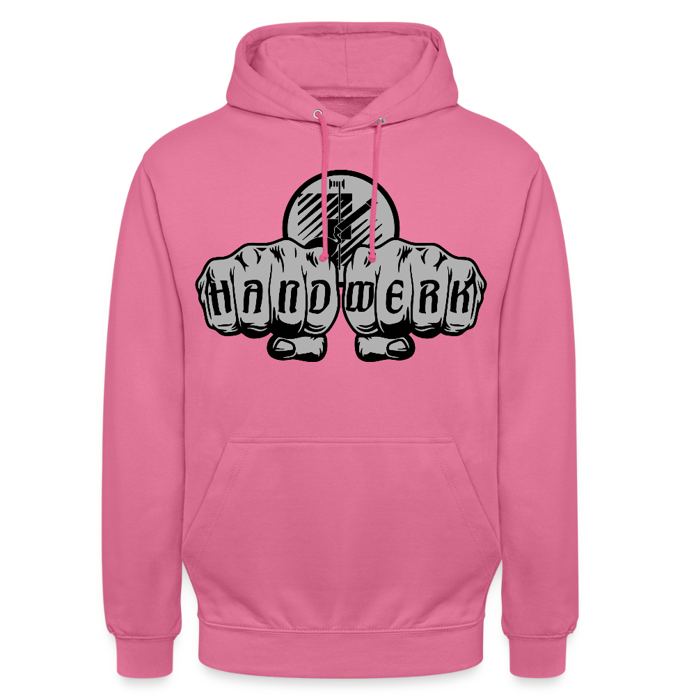 Unisex Hoodie "Fliesenleger" Pink Unisex Hoodie
