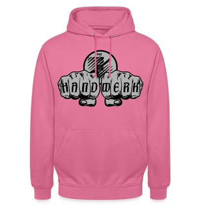 Unisex Hoodie "Fliesenleger" Pink Unisex Hoodie