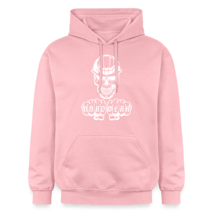 Gildan Unisex Softstyle® "Skull-Helm-Handwerk" Hellrosa Gildan Unisex Softstyle® Midweight Hoodie