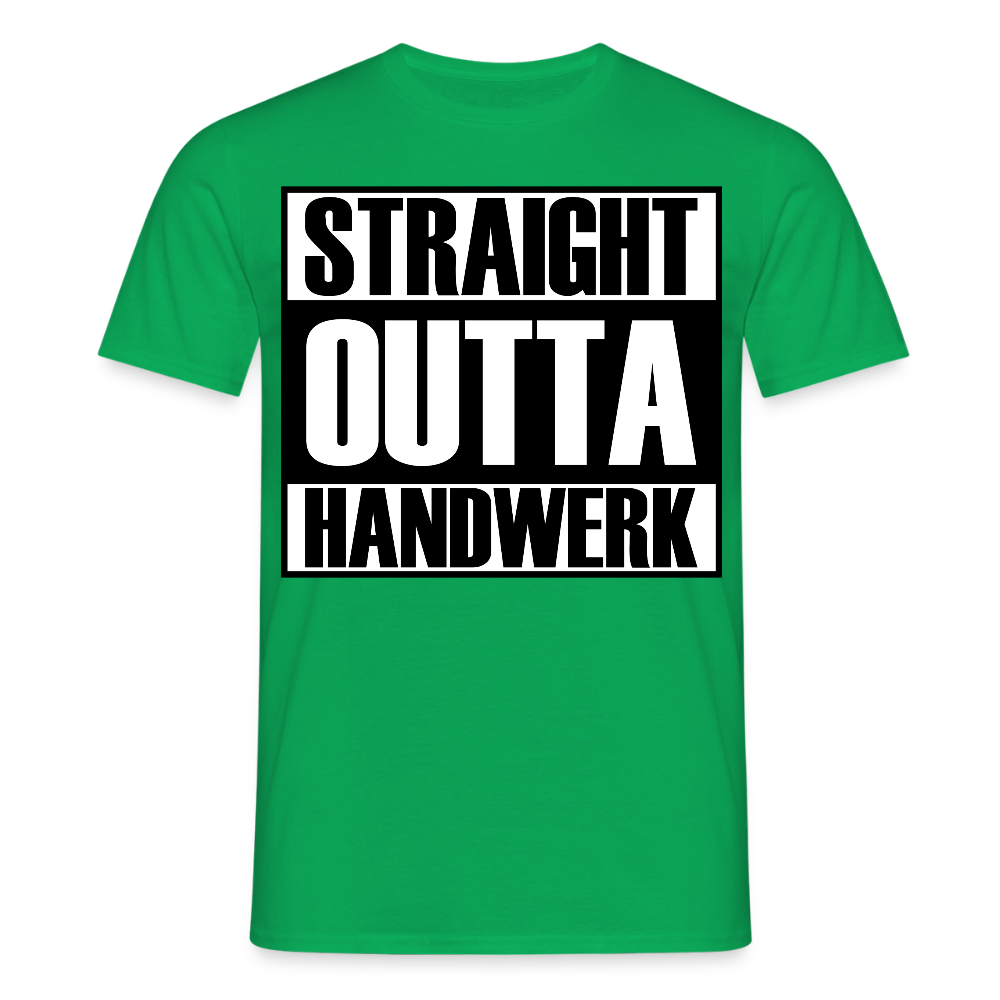 Unisex T-Shirt "Handwerk" Kelly Green Männer T-Shirt