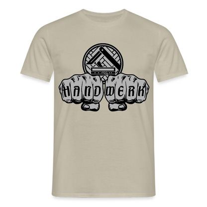 Unisex T-Shirt "Parkettleger" Sandbeige Männer T-Shirt