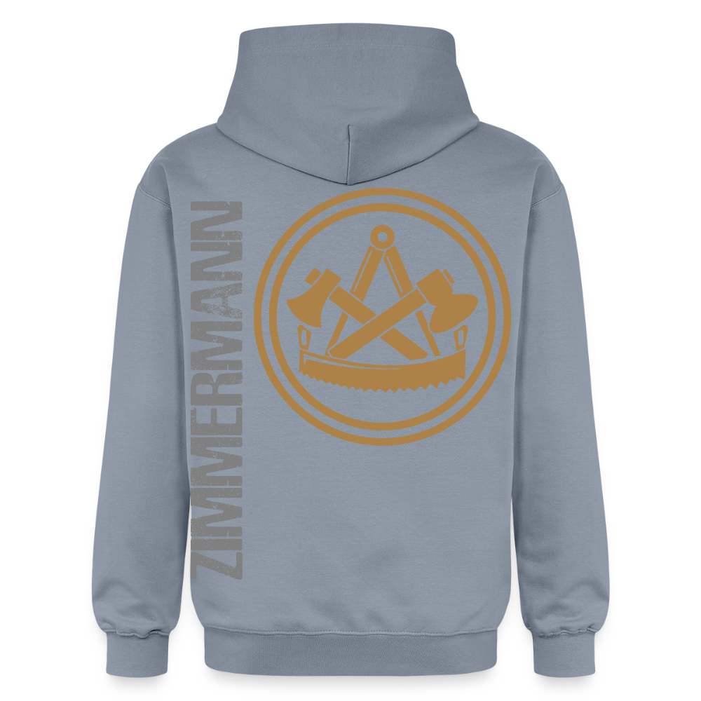 Gildan Unisex Softstyle® "Zimmermann" Blau Gildan Unisex Softstyle® Midweight Hoodie