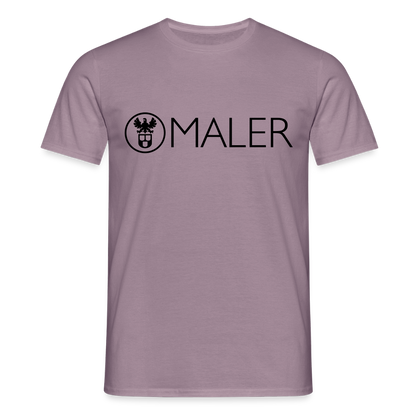 Unisex T-Shirt "Maler" Lilagrau Männer T-Shirt