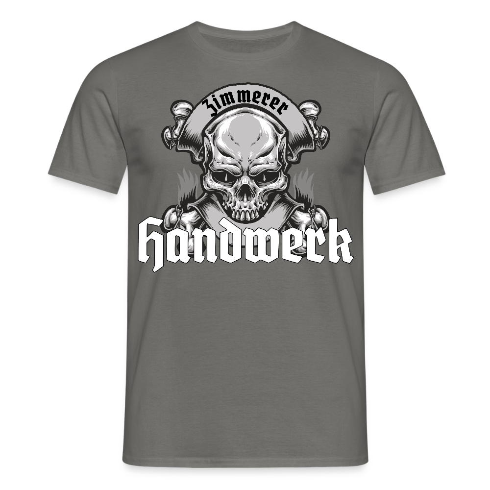 Unisex T-Shirt "Skull-Zimmerer" Graphit Männer T-Shirt
