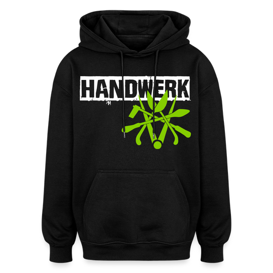 Oversized Unisex Hoodie "Spengler" - Schwarz