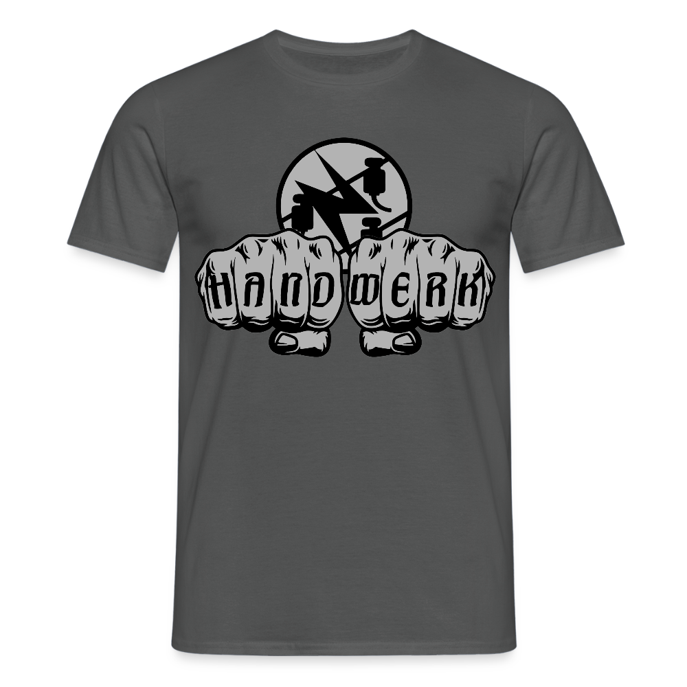 Unisex T-Shirt "Elektriker" Anthrazit Männer T-Shirt