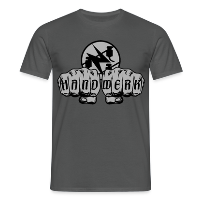 Unisex T-Shirt "Elektriker" Anthrazit Männer T-Shirt