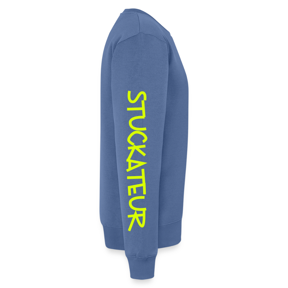 Unisex Premium Pullover "Stuckateur" neongelb Männer Premium Pullover