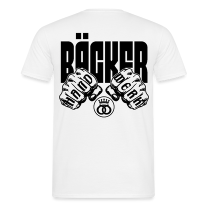 Unisex T-Shirt "Bäcker" - Weiß