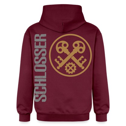 Gildan Unisex Softstyle® "Schlosser" Maroon Gildan Unisex Softstyle® Midweight Hoodie