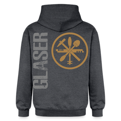 Gildan Unisex Softstyle® "Glaser" Dunkelgrau meliert Gildan Unisex Softstyle® Midweight Hoodie
