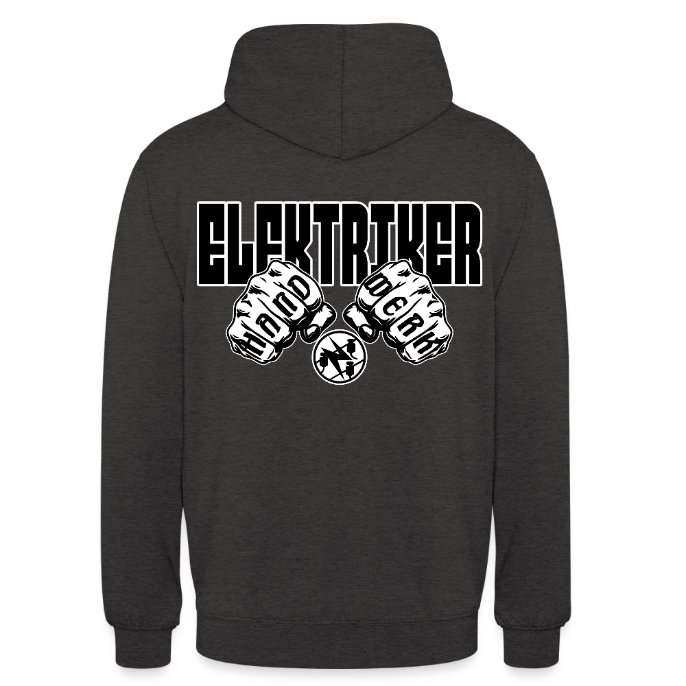 Unisex Hoodie "Elektriker" Anthrazit Unisex Hoodie