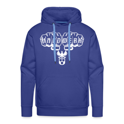Männer Premium Hoodie "Maler" Königsblau Männer Premium Hoodie