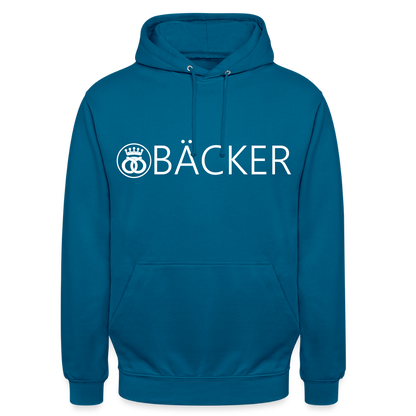 Unisex Hoodie "Bäcker" Tiefseeblau Unisex Hoodie