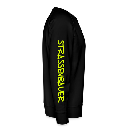 Unisex Premium Pullover "Strassenbauer" neongelb Männer Premium Pullover