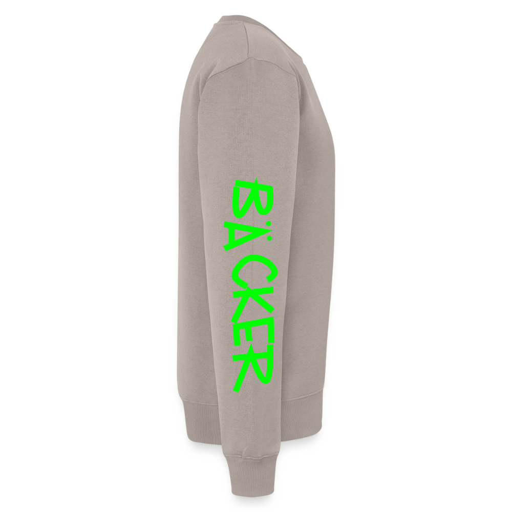 Unisex Premium Pullover "Bäcker" neongrün Männer Premium Pullover