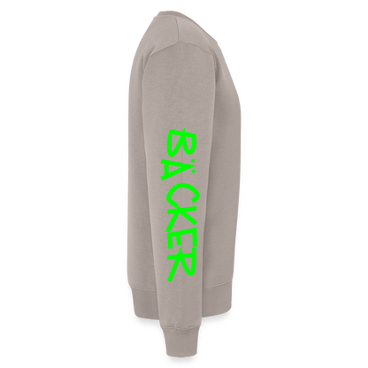Unisex Premium Pullover "Bäcker" neongrün Männer Premium Pullover