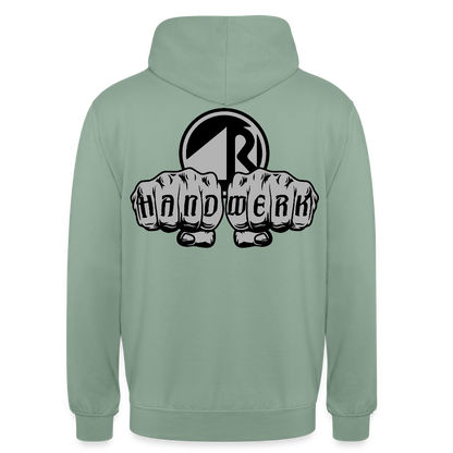 Unisex Hoodie "Raumausstatter" beidseitig bedruckt Unisex Hoodie