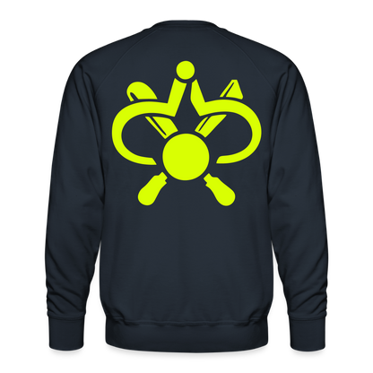 Unisex Premium Pullover "Drechsler" neongelb Männer Premium Pullover