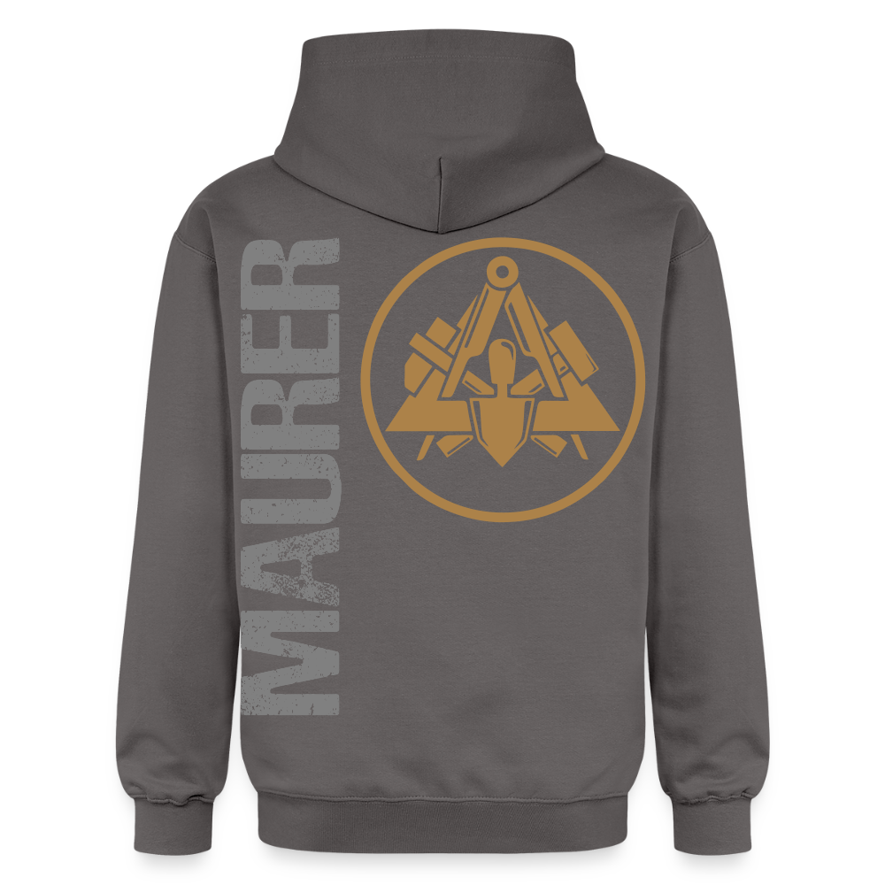 Gildan Unisex Softstyle® "Maurer" Dunkelgrau Gildan Unisex Softstyle® Midweight Hoodie