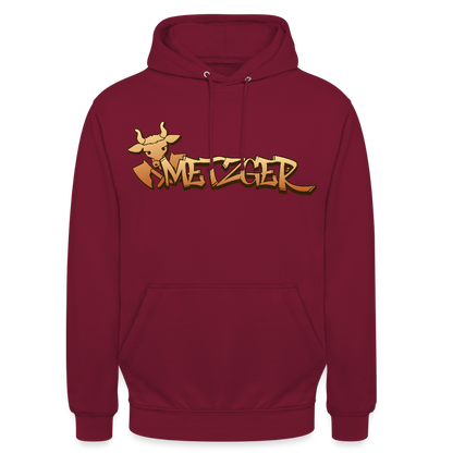 Unisex Hoodie "Metzger" Bordeaux Unisex Hoodie