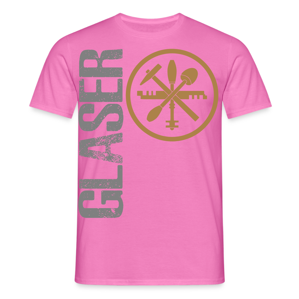 Unisex T-Shirt "Glaser" Pink Männer T-Shirt