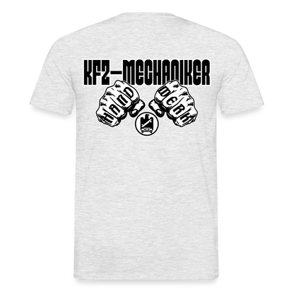 Unisex T-Shirt "KFZ-Mechaniker" von Spreadconnect, bequemes Männer T-Shirt mit mechanischem Design, aus weichem Baumwollstoff.