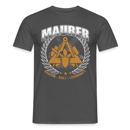 Unisex Maurer T-Shirt von Spreadconnect, bequemes Männer T-Shirt mit traditionellem Design, sichtbar in der Abbildung