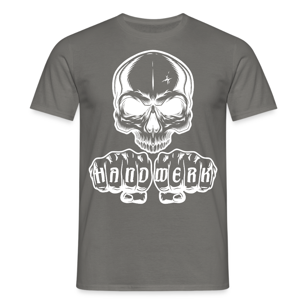 Unisex T-Shirt "Skull-Handwerk" Graphit Männer T-Shirt