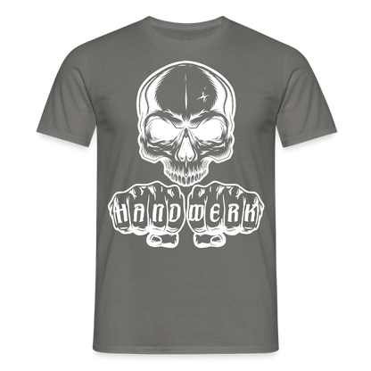 Unisex T-Shirt "Skull-Handwerk" Graphit Männer T-Shirt