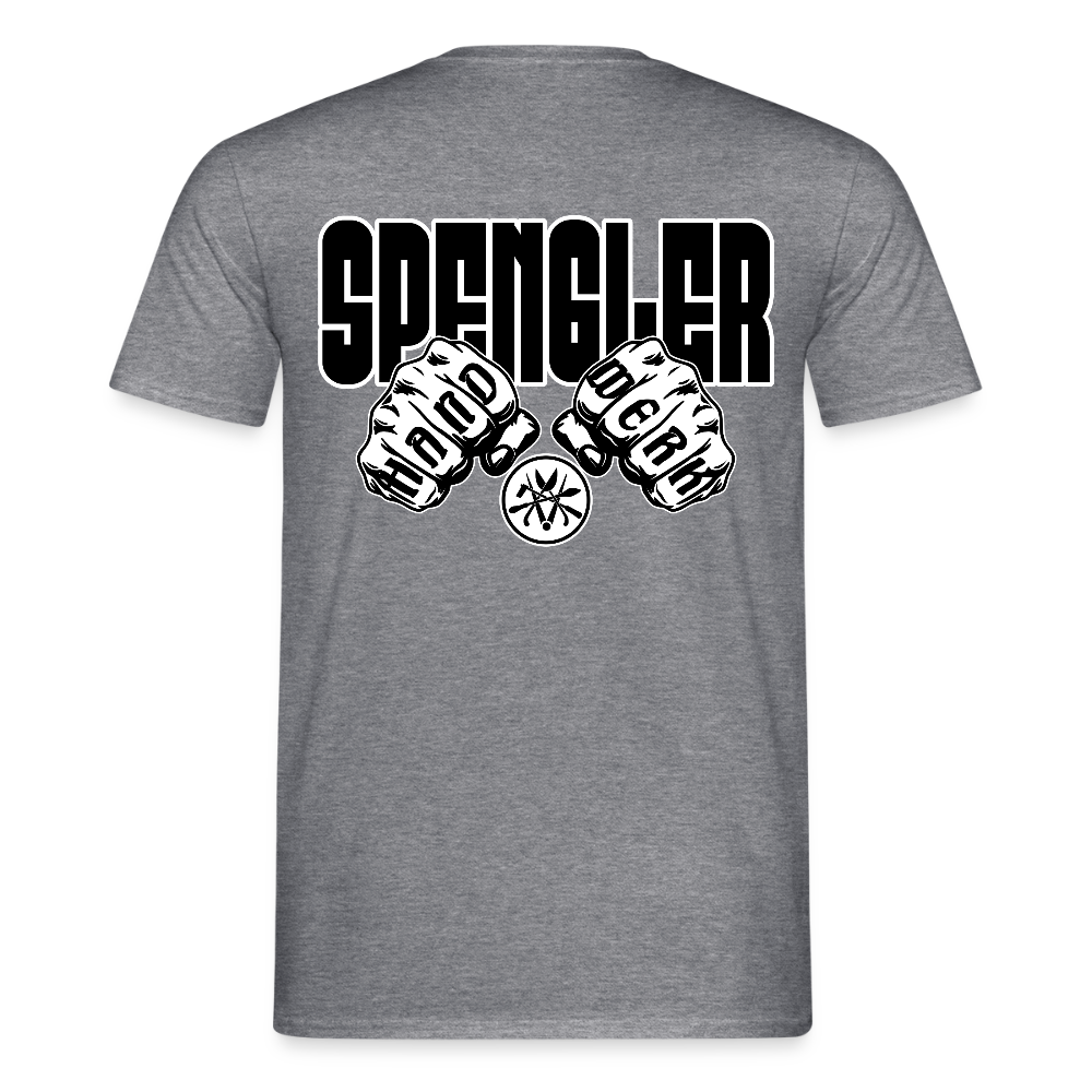 Unisex T-Shirt "Spengler" - Graphit meliert