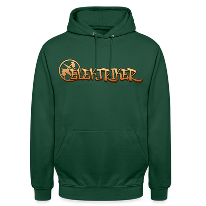 Unisex Hoodie "Elektriker" Flaschengrün Unisex Hoodie