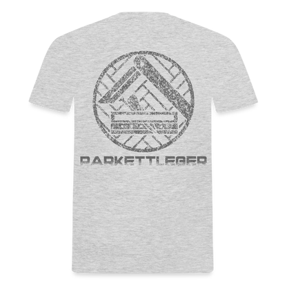 Unisex T-Shirt "Parkettleger" Grau meliert Männer T-Shirt