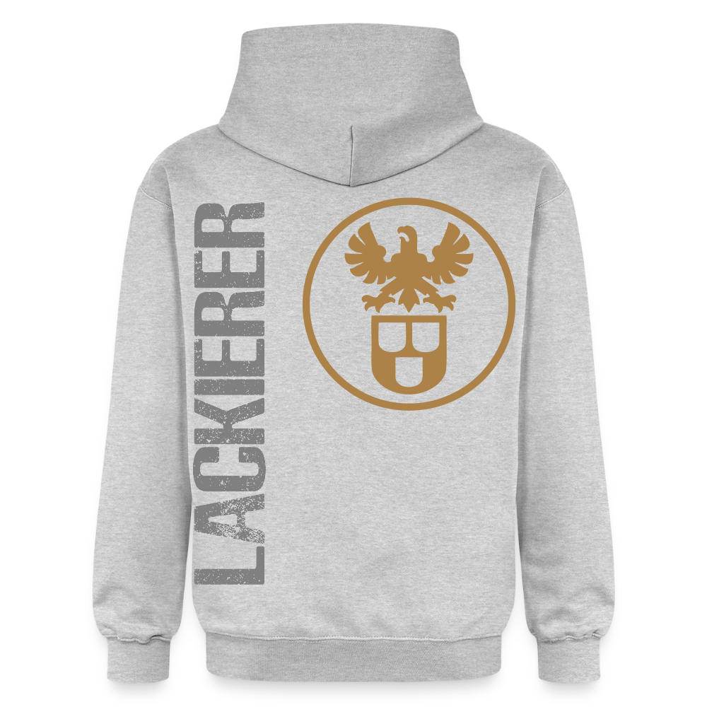 Gildan Unisex Softstyle® "Lackierer" Hellgrau meliert Gildan Unisex Softstyle® Midweight Hoodie