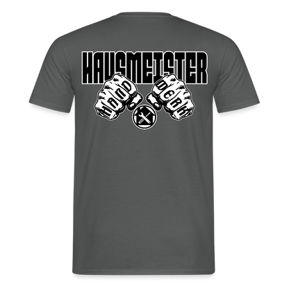Unisex T-Shirt "Hausmeister" Anthrazit Männer T-Shirt