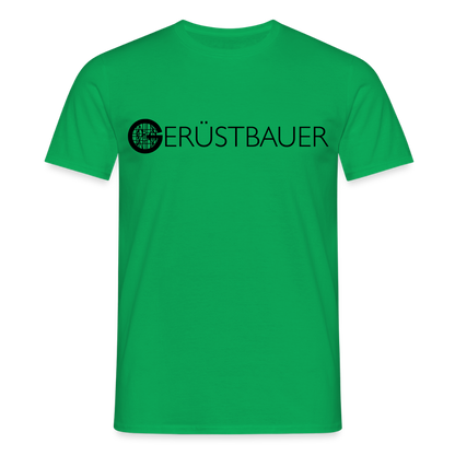 Unisex T-Shirt "Gerüstbauer" Kelly Green Männer T-Shirt