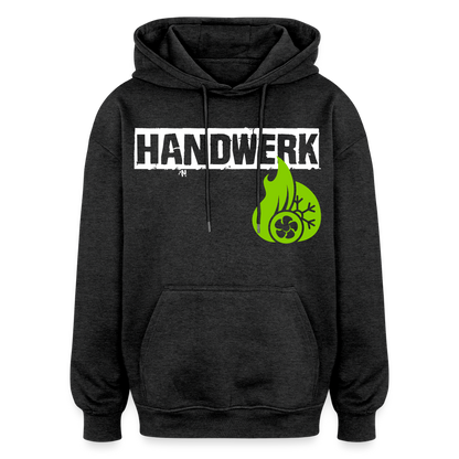Oversized Unisex Hoodie "Klimatechniker" Anthrazit Oversized Unisex Hoodie