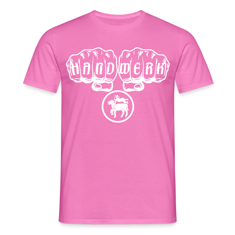 Unisex T-Shirt "Fleischer" Pink Männer T-Shirt